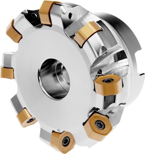 Planfräser ISO 50A06R-S45HN06C-C D.22mm Rechtslauf Schneid-D.57,3mm PRAMET