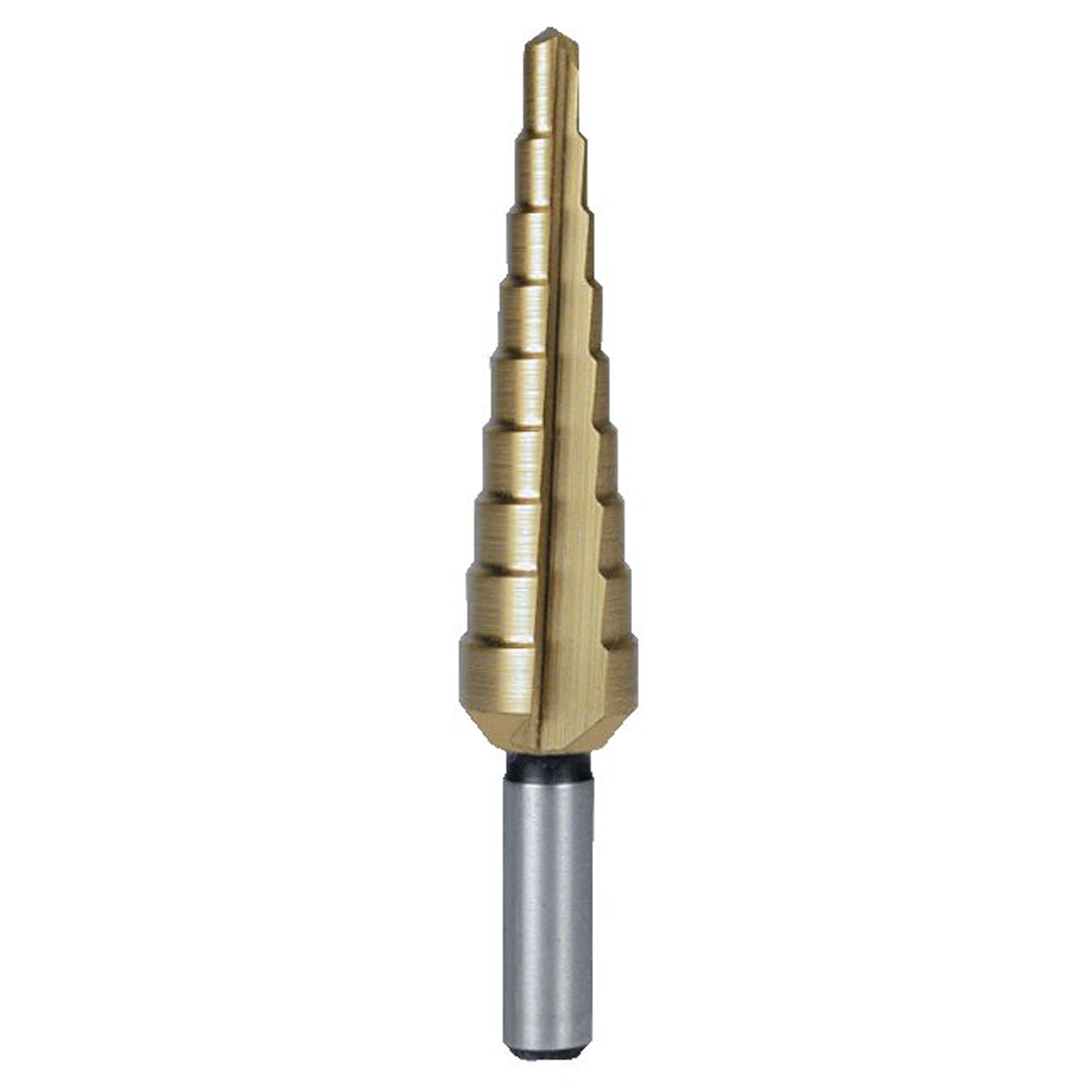 TERRAX by RUKO Stufenbohrer HSS TiN, gerade Nut - Gr. 0/9 - A101050-9TTX