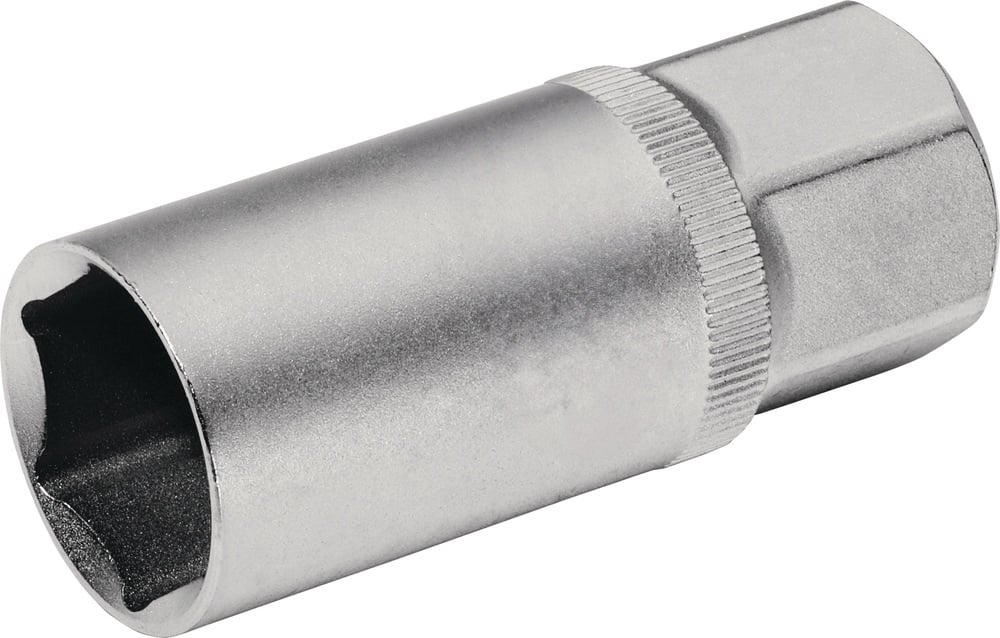 Steckschlüsseleinsatz f.Zündkerzen 1/2 Zoll SW 21mm 6KT L.TECWERK
