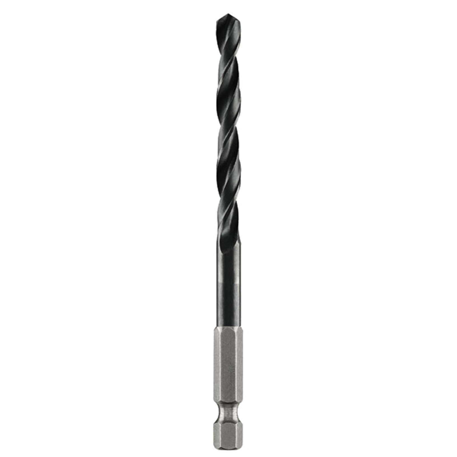 Bosch Metallspiralbohrer-HSS- R DIN 338 mit 1/4"-Sechskantschaft D= 6,0 mm L= 105 mm - 2609255143