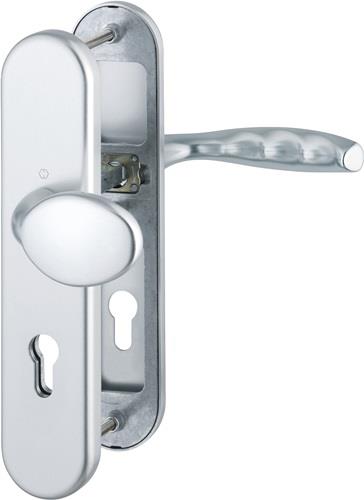 HOPPE Schutzgarnitur NY 76G/3331/3410/1810H Alu.F1 72mm 42-47mm - 3664785