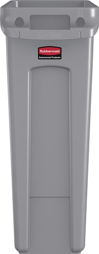 RUBBERMAID Wertstoffsammler 87l H762xB279xT558mm grau m.Lüftungskanälen - FG354060GRAY