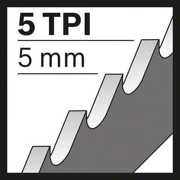 Bosch 10x Säbelsägeblatt S 1531 L Top for Wood