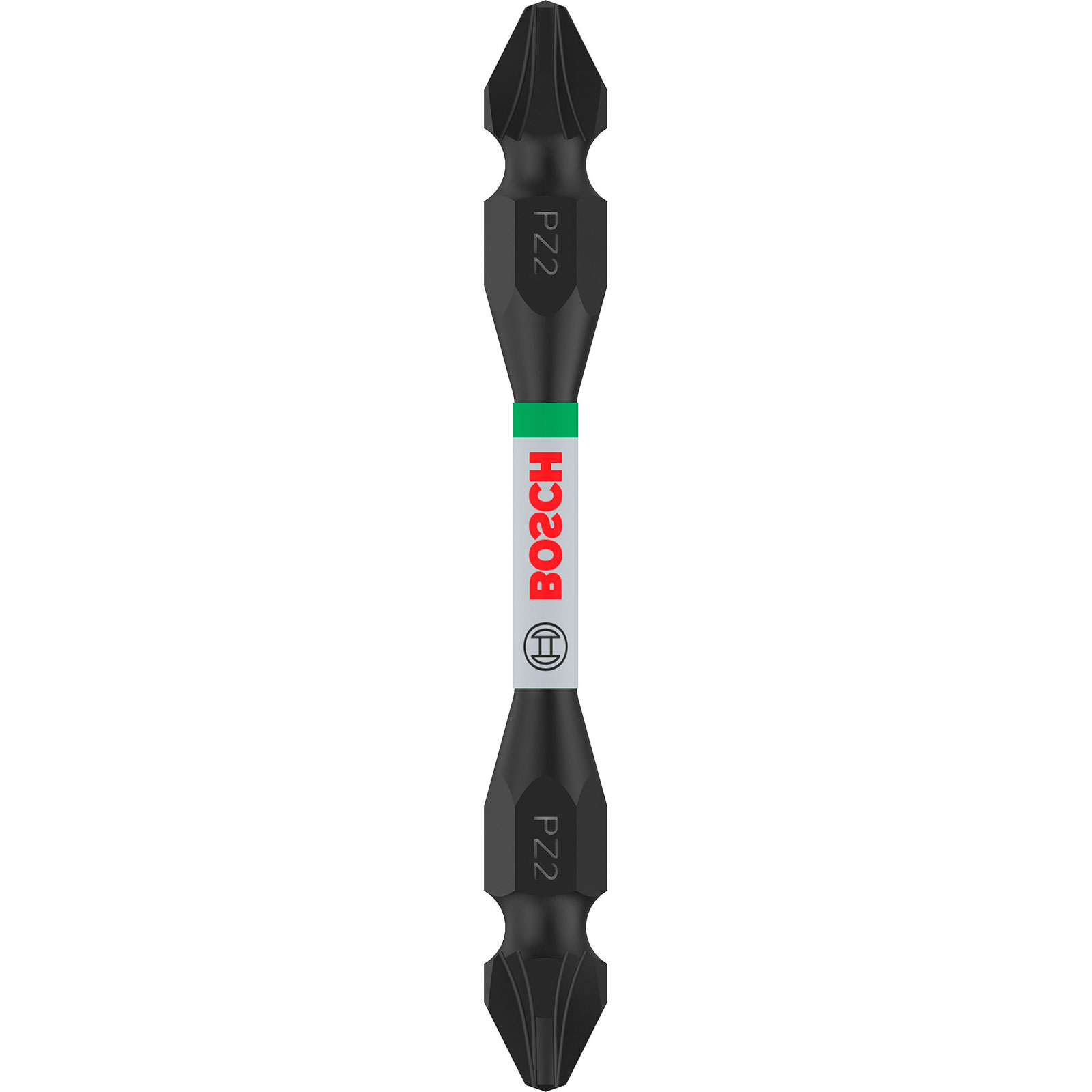 Bosch PRO Impact Schrauberbit mit Doppelklingen und Pick and Click-Einsätzen PZ2 65 mm - 2608522549