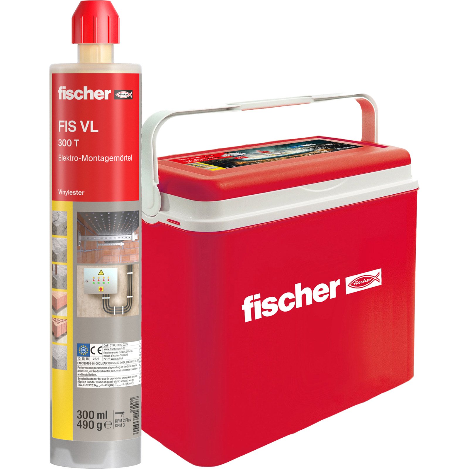 Fischer Montagemörtel FIS VL 300 T Kühlbox - 571683