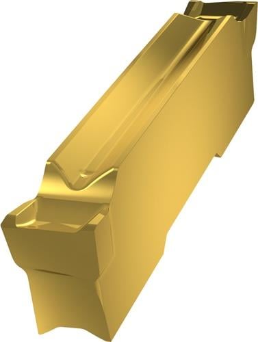 Wendeschneidplatte ISO GL4-D400G02R06-PR:G8330 Breite 4mm PVD beschichtet Gold