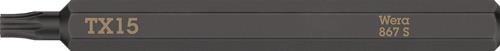 Bit 867 S TORX 15x70mm 1/4 Zoll TORX 15x70mm L.70mm WERA