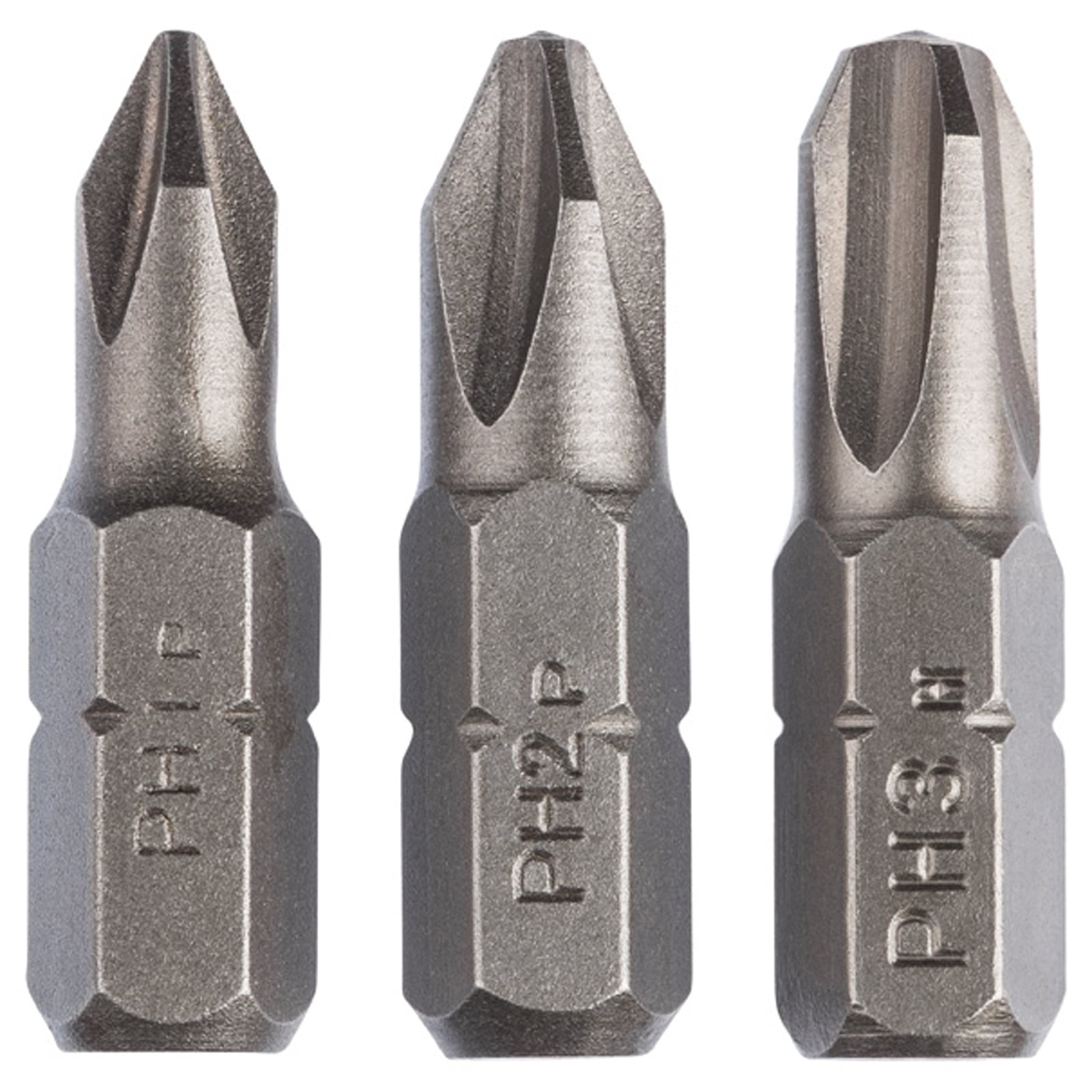 Bosch Schrauberbit-Set Standard für Philipps-Kreuzschlitzschrauben (PH) 3-tlg. - 2609255964