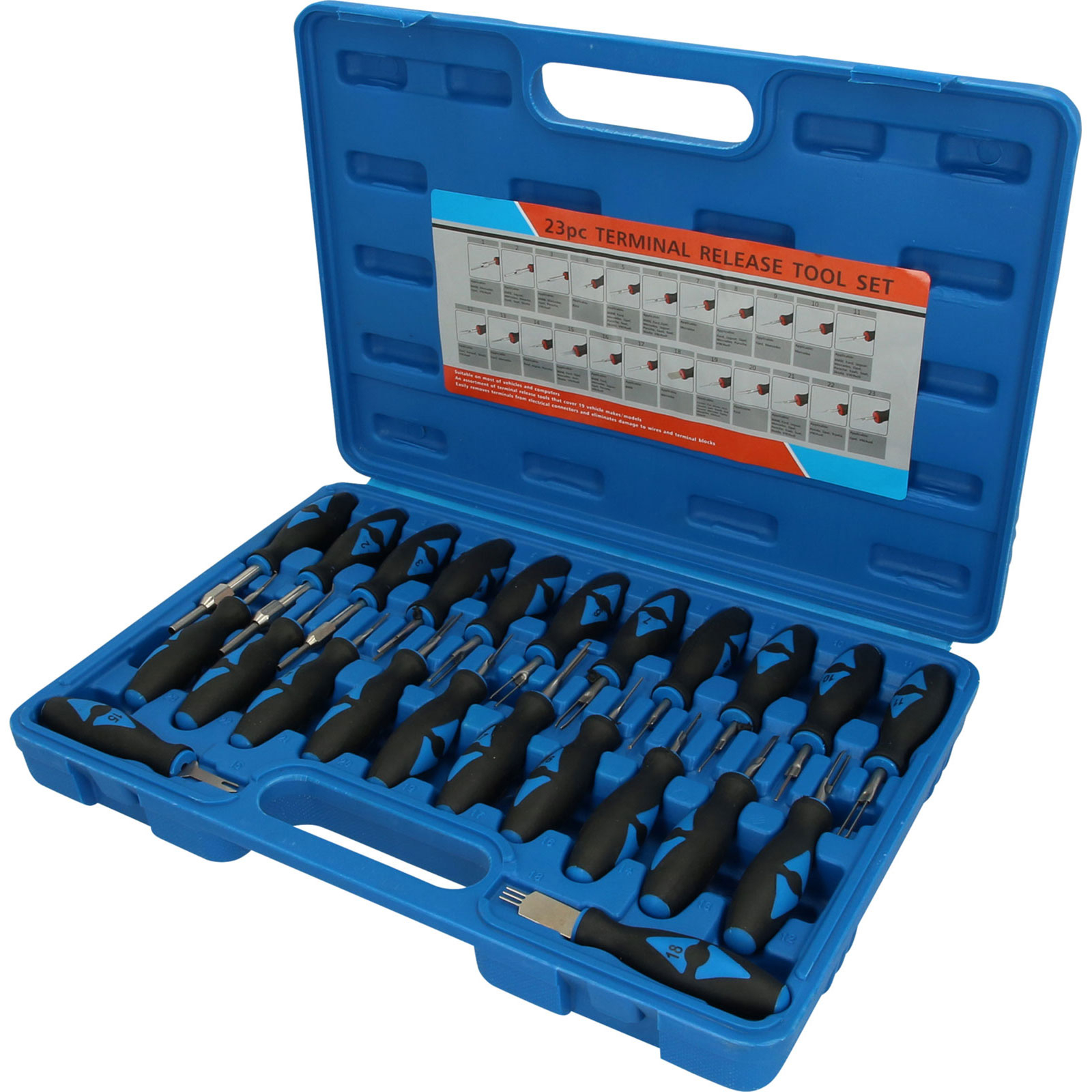BRILLIANT TOOLS Stecker-Entriegelungswerkzeug-Satz 23tlg. - BT511100