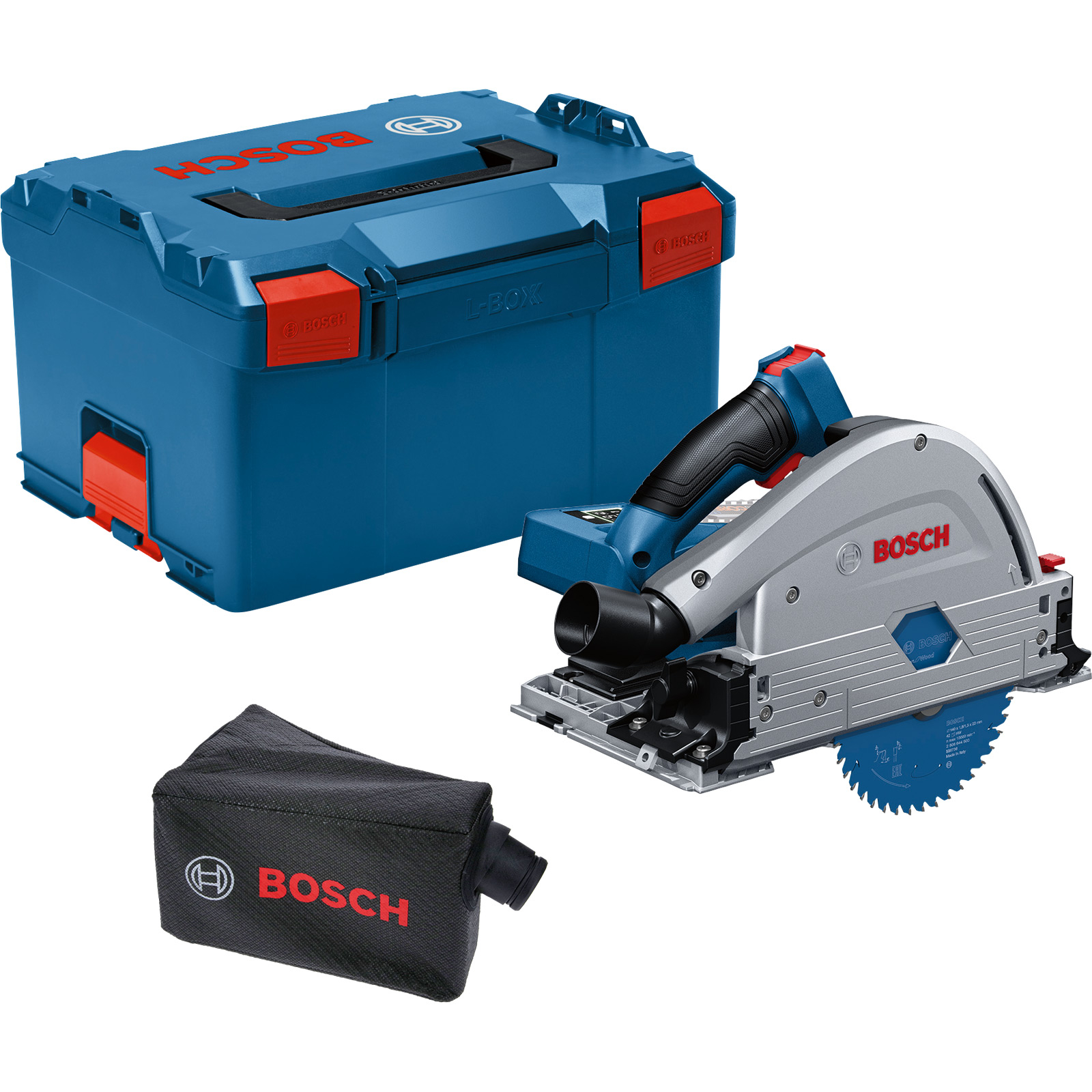 Bosch Akku-Tauchsäge BITURBO GKT 18V-52 GC Solo in L-Boxx - 06016B4000