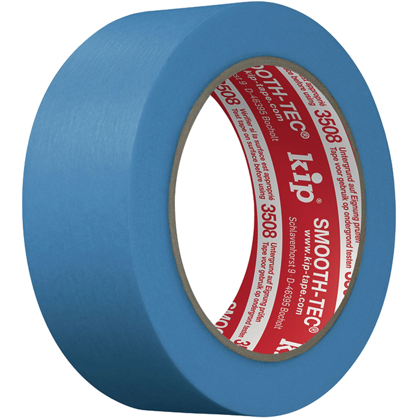 KIP Glattkreppband 3508 SMOOTH-TEC glatt blau 50 m x 48 mm - 3508-47