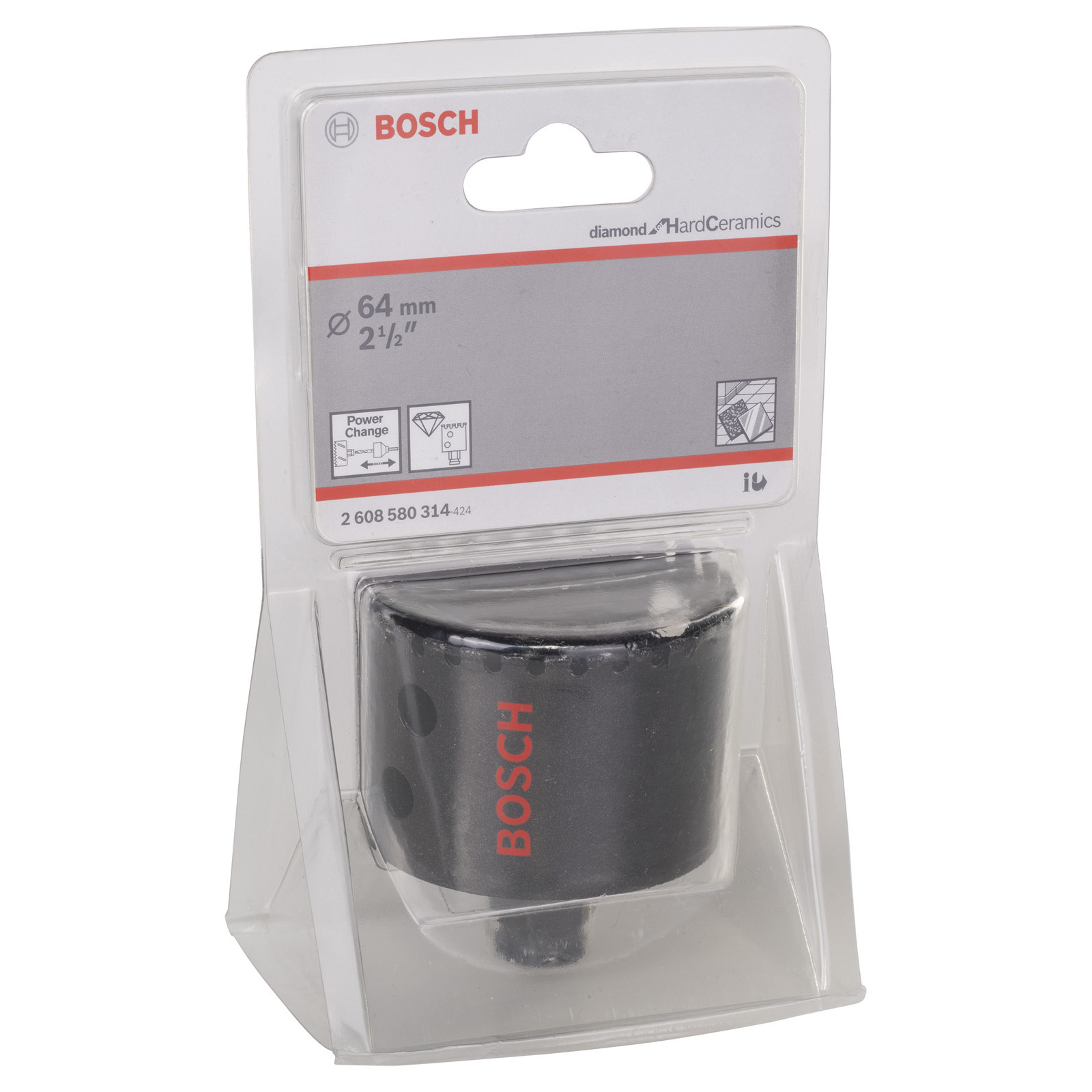 Bosch Diamantlochsäge Diamond for Hard Ceramics 64 mm 2 1/2" - 2608580314