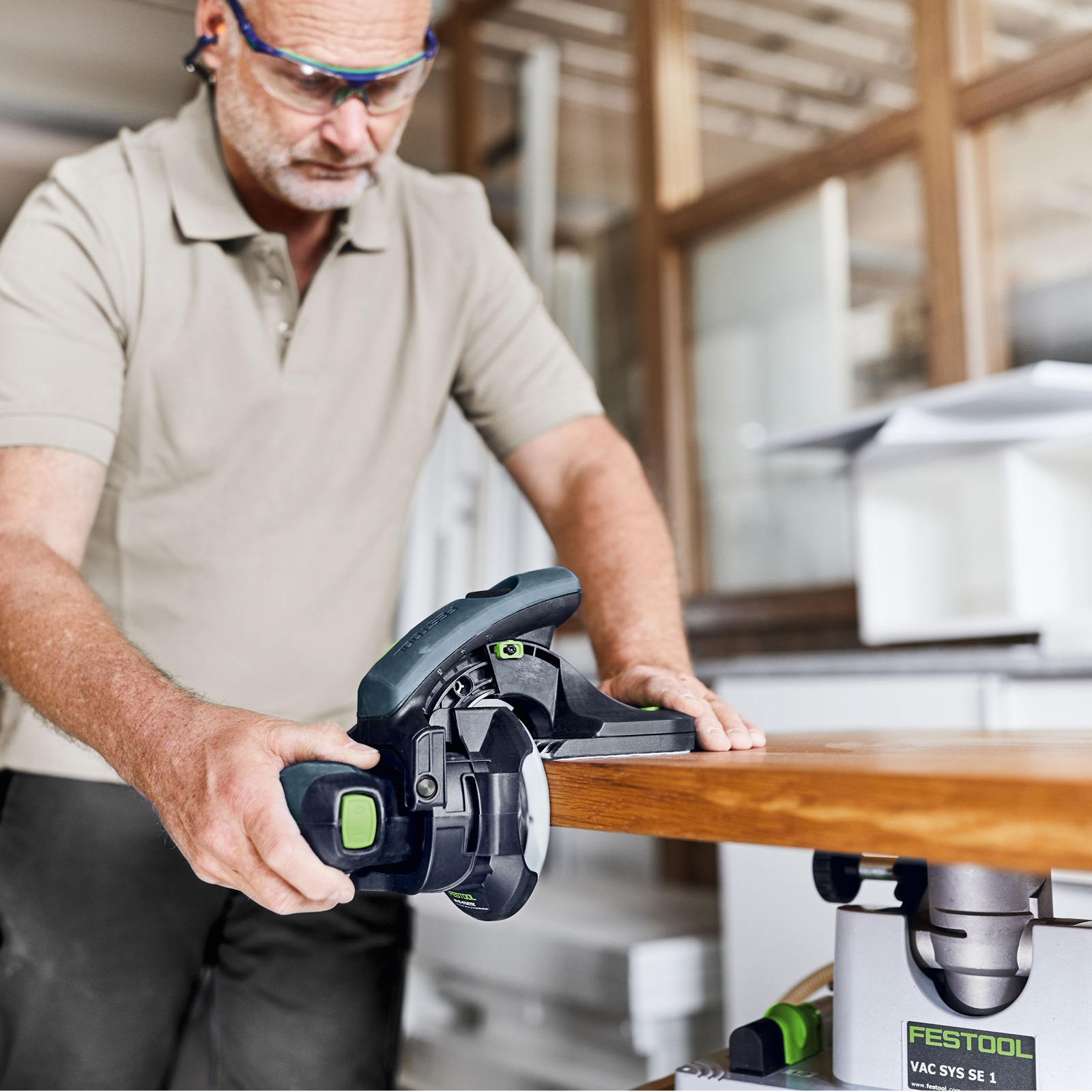 Festool Akku-Kantenschleifer ES-ETSC 125 3,0 I-Plus / 2x 3,0 Ah Akku + Ladegerät + Zubehör im Systainer - 577697