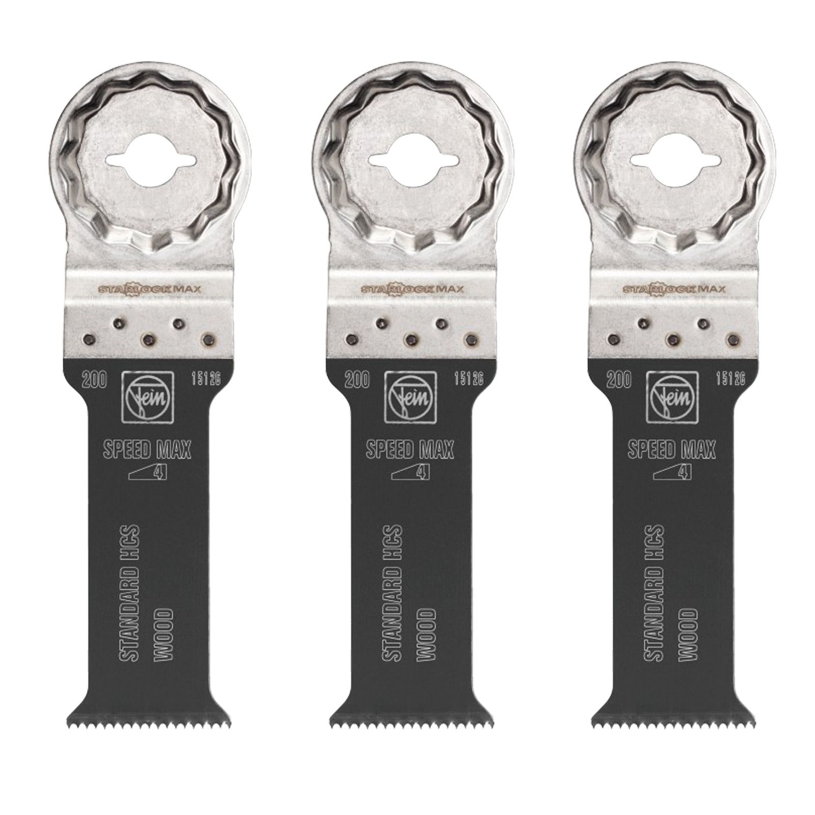 Fein 3x E-Cut Standard Sägeblatt StarlockMax 32 mm - 63502200220