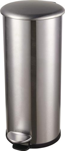 Tretabfallsammler Helit "the zinc" 30l D270xH623mm VA silber HELIT