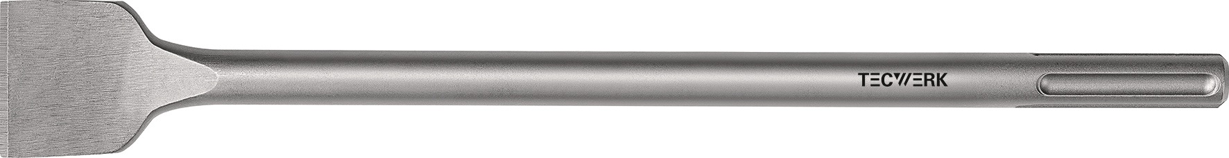 Fliesenmeißel L.400mm B.50mm SDS-max TECWERK