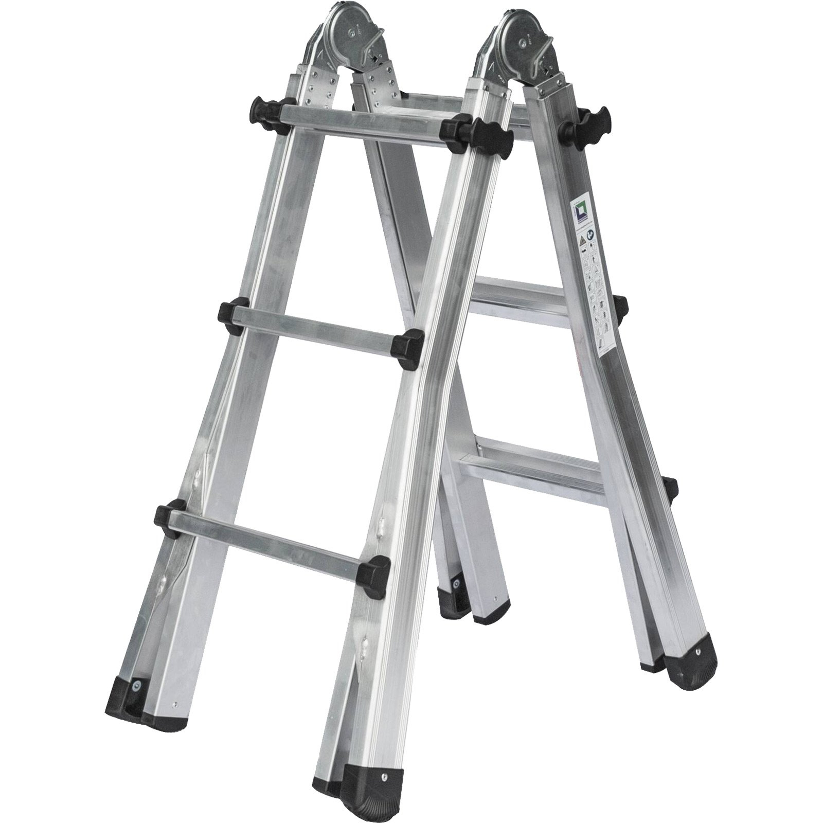 Günzburger Steigtechnik Teleskopleiter 4tlg. ohne Traverse