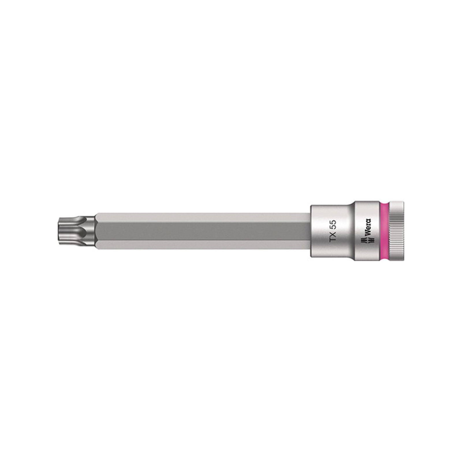 Wera Steckschlüsseleinsatz 8767 C HF TORX 1/2" T55 Länge 140 mm - 5003857001