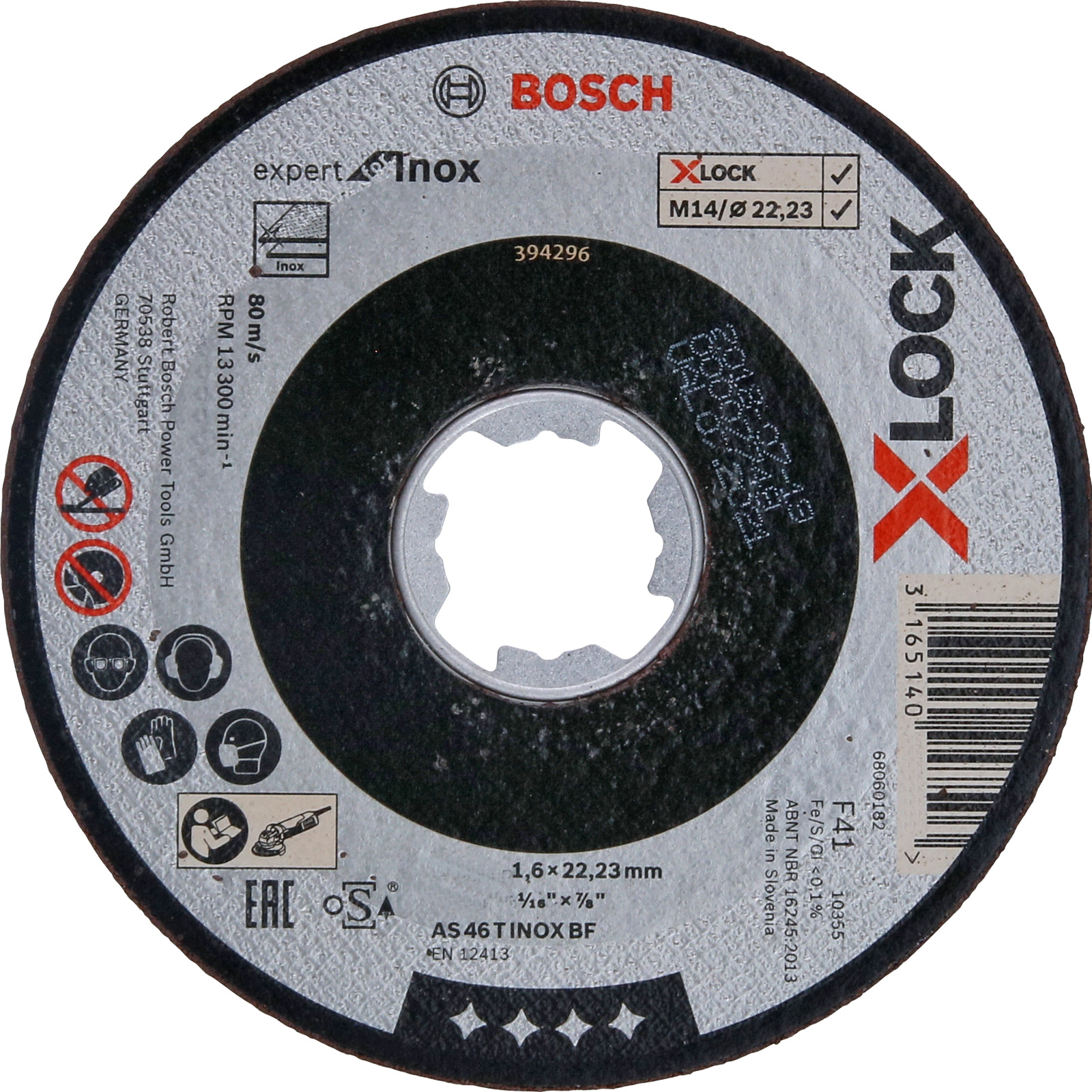 Bosch X-LOCK Trennscheibe Expert for Inox gerade
