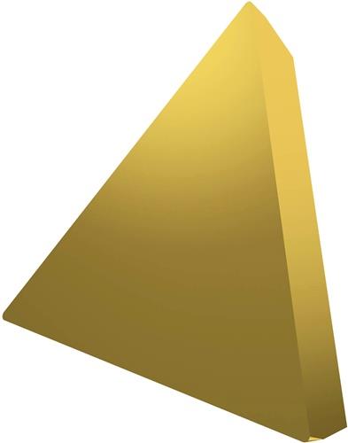 Drehwendeschneidplatte ISO TPUN 330620S:6640 Tiefe 7,8mm MT-CVD beschichtet Gold