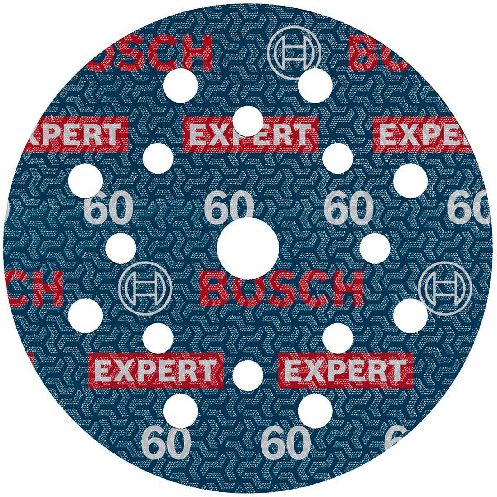 Bosch EXPERT O780 Folienschleifscheibe 125 mm K60 50 Stück - 2608902416