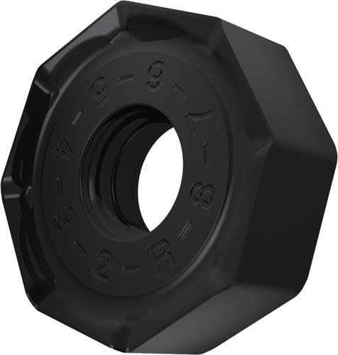 Fräswendeschneidplatte ISO ONMX 060508SR-R:M9325 D.5,7mm MT-CVD beschichtet