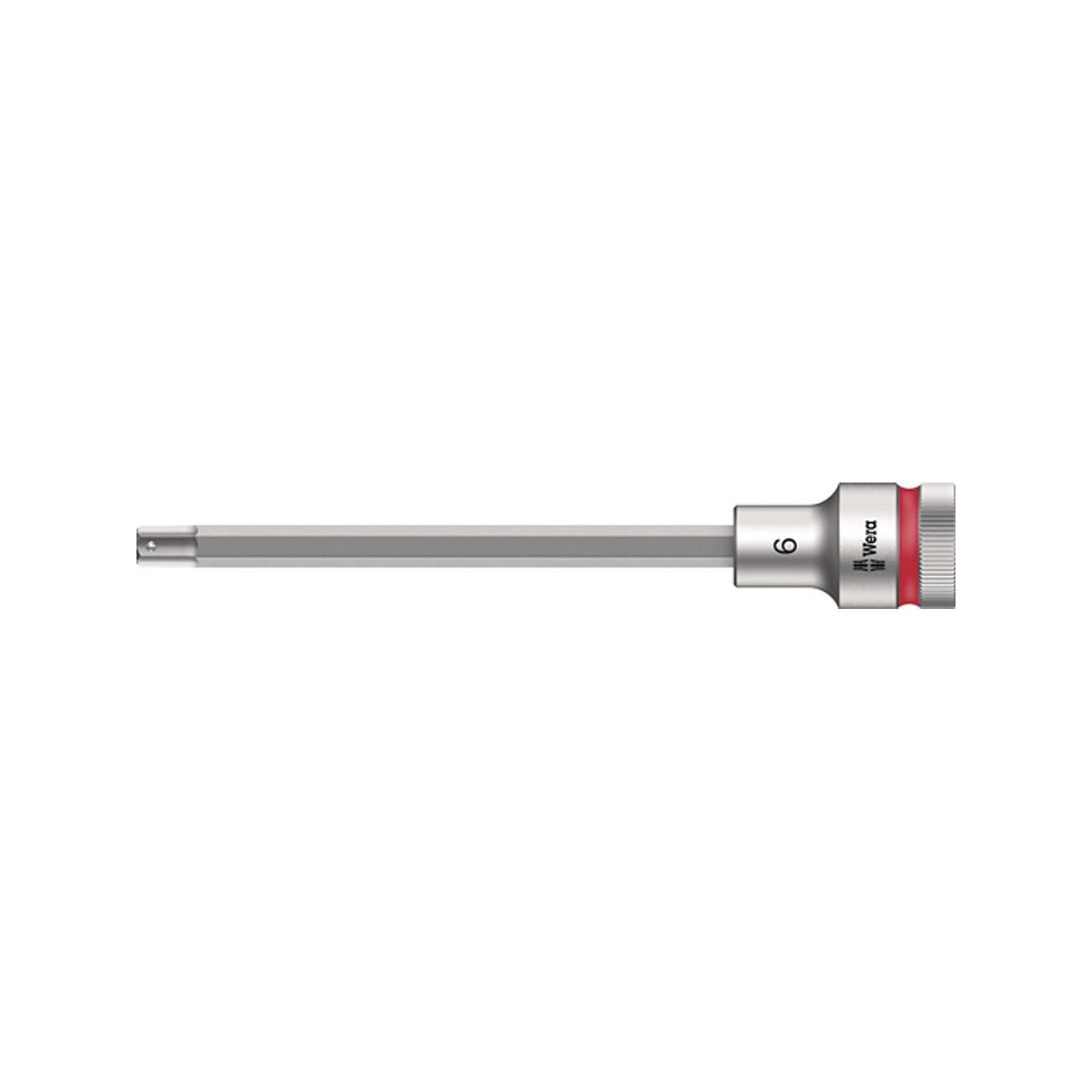 Wera Steckschlüsseleinsatz 8740 C HF 1/2" SW 6 mm Länge 140 mm - 5003842001