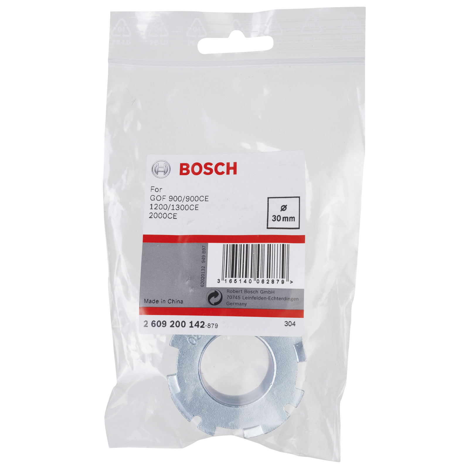 Bosch Kopierhülse für Bosch-Oberfräsen mit Schnellverschluss 30 mm - 2609200142