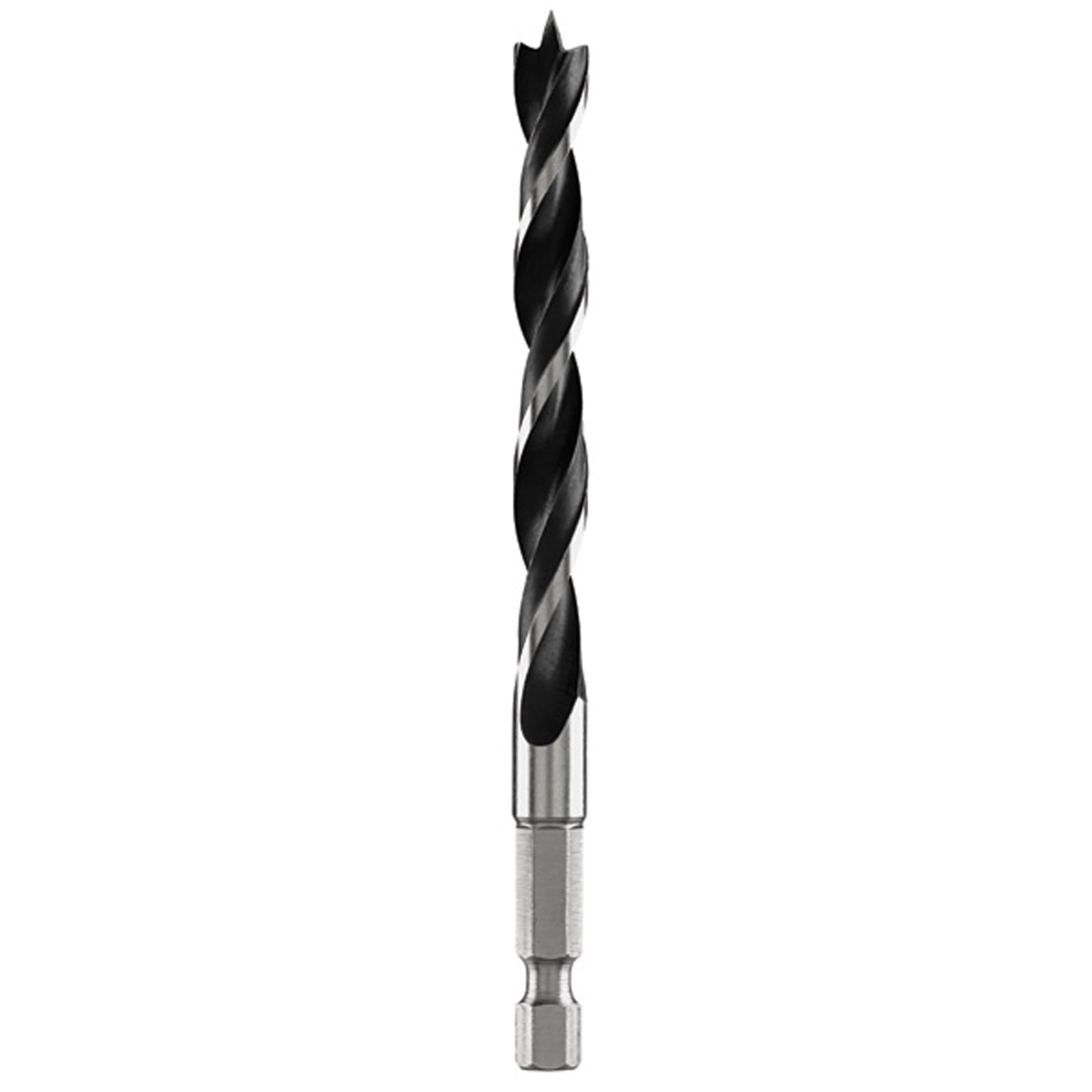 Bosch Holzspiralbohrer-HSS 1/4"-Sechskantschaft D= 8,0 mm L= 112 mm - 2609255151