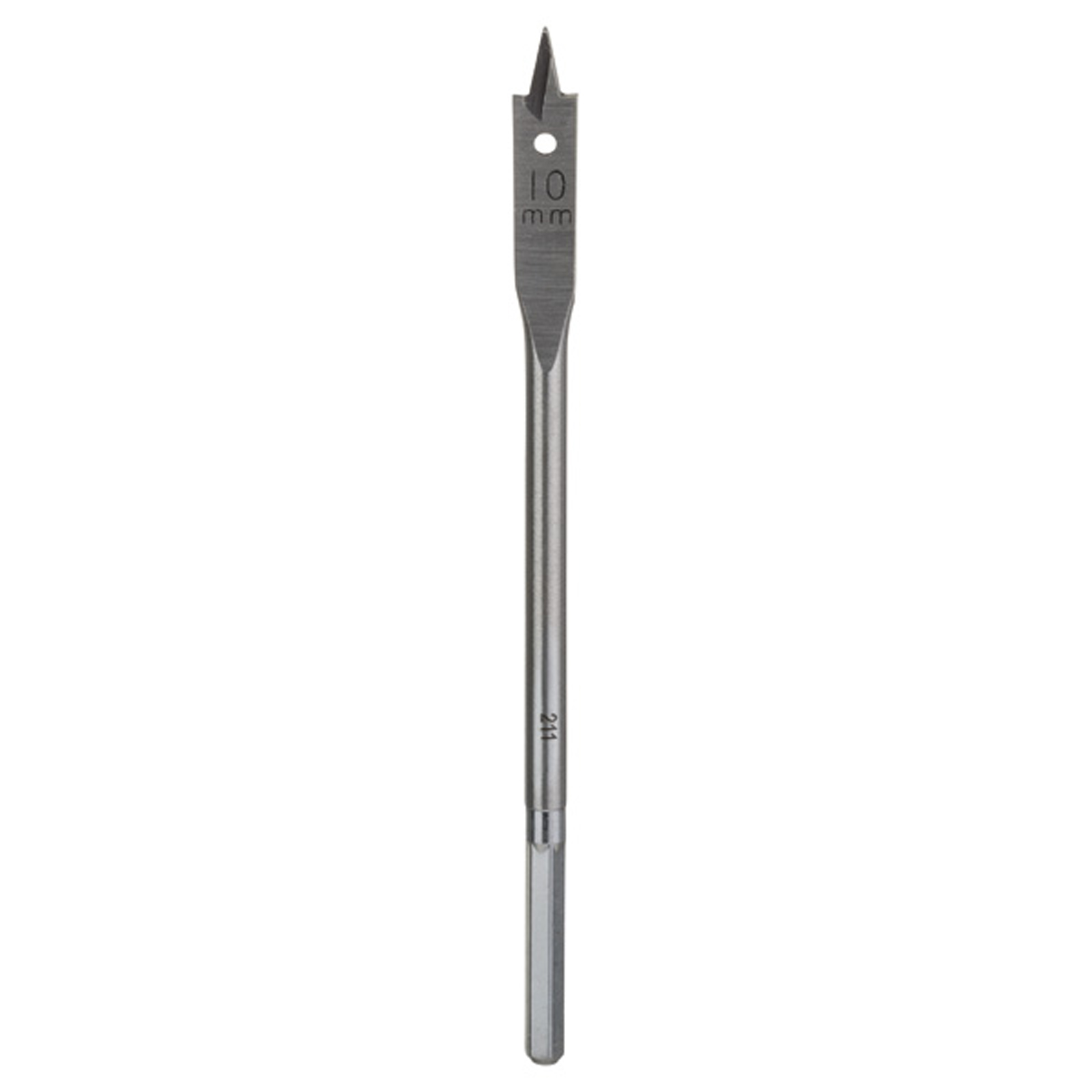 Bosch Flachfräsbohrer Sechskant D= 10,0 mm L= 155 mm - 2609255258