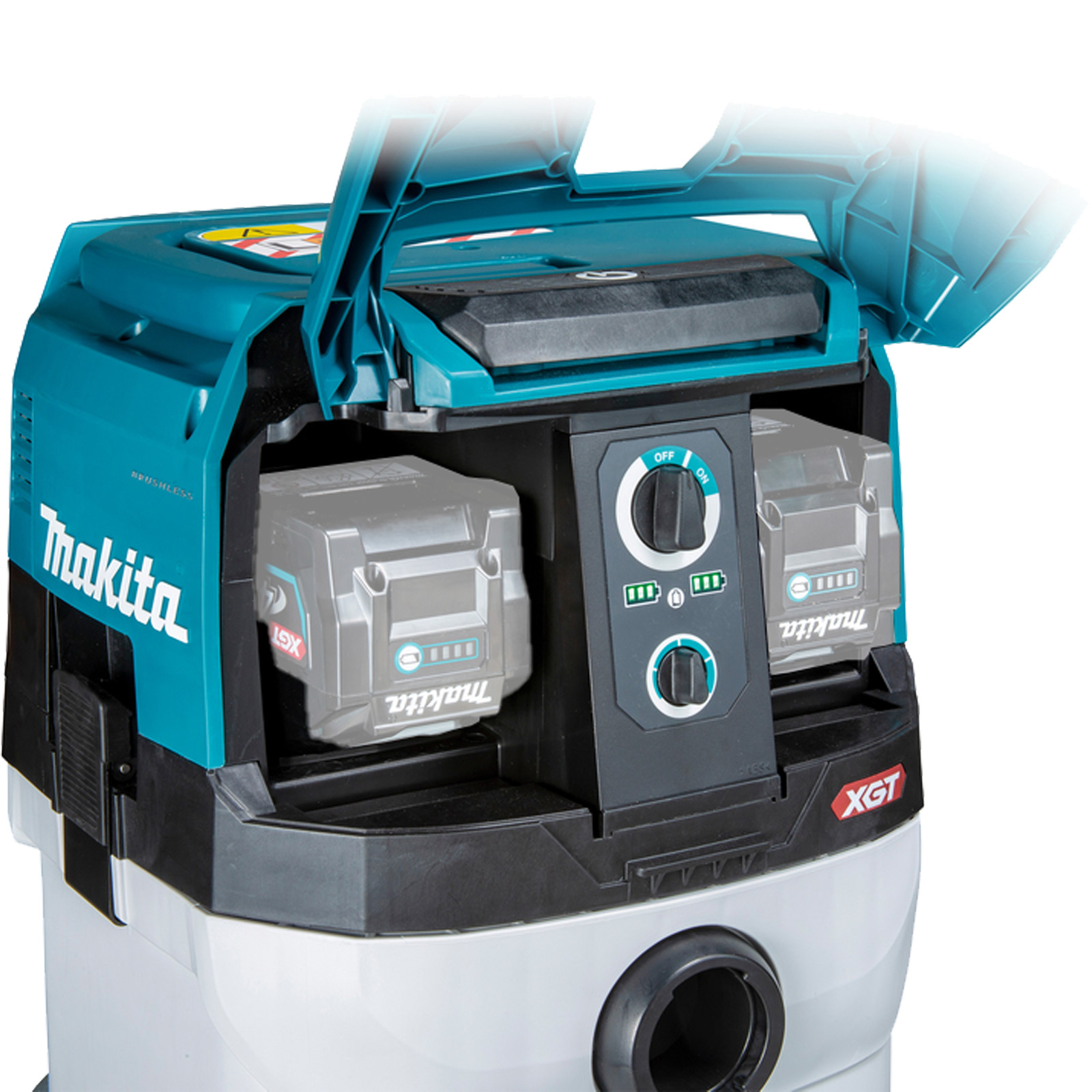 Makita VC005GLZ Akku-Staubsauger 15L 40V max. trocken Solo