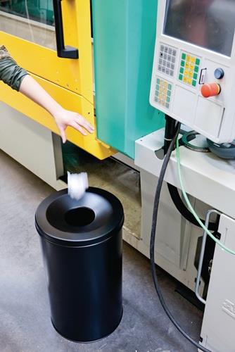 Durable Abfallbehälter H492xØ315mm - 330601