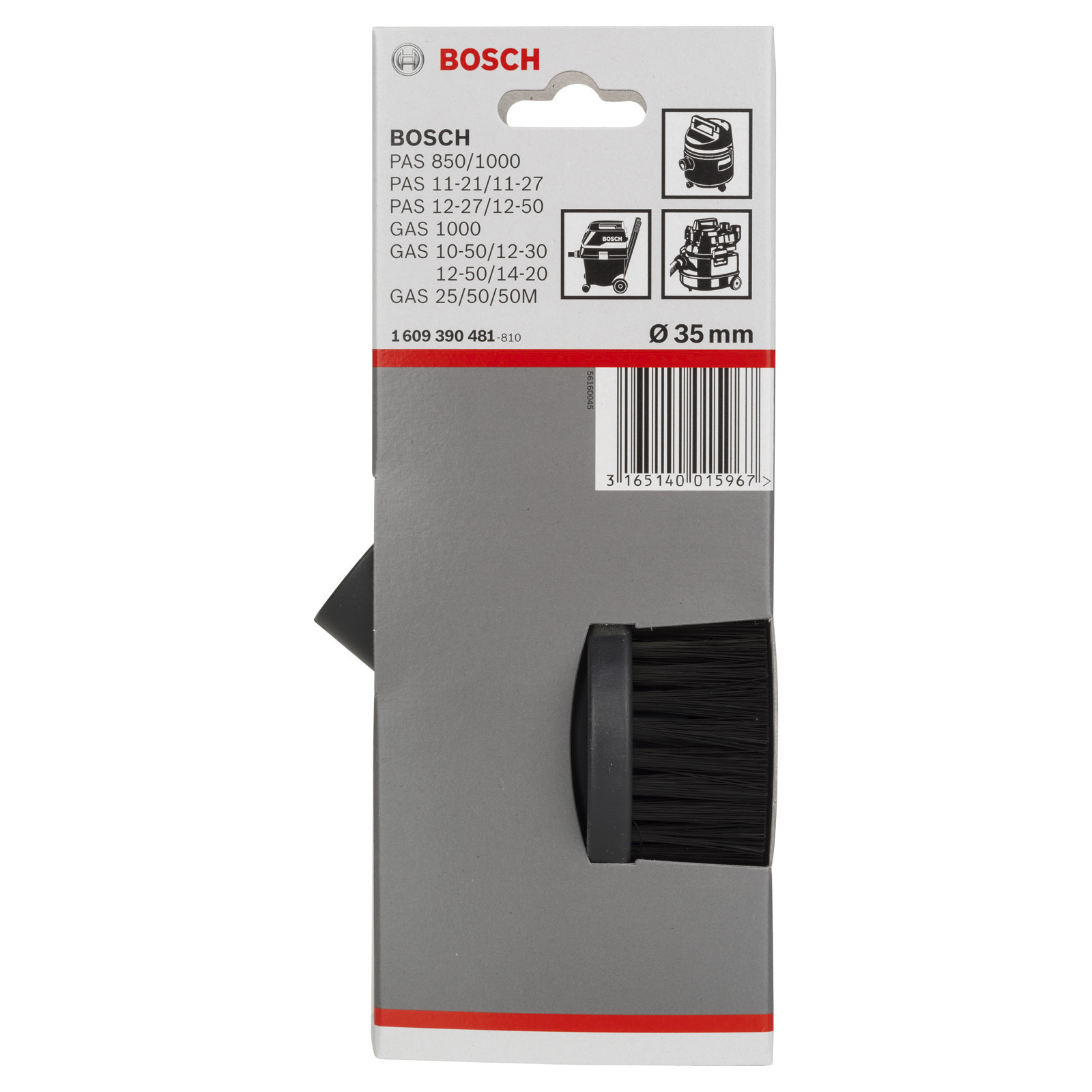 Bosch Saugbürste für Bosch-Sauger, 35 mm -1609390481