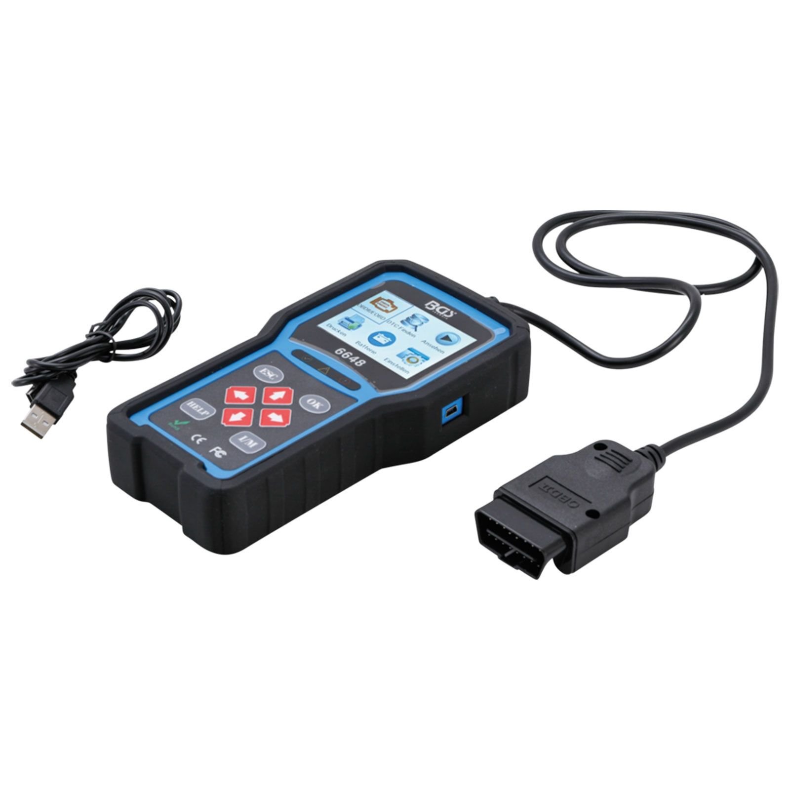 BGS OBD II (EOBD) Fehlerdiagnosegerät - 6648