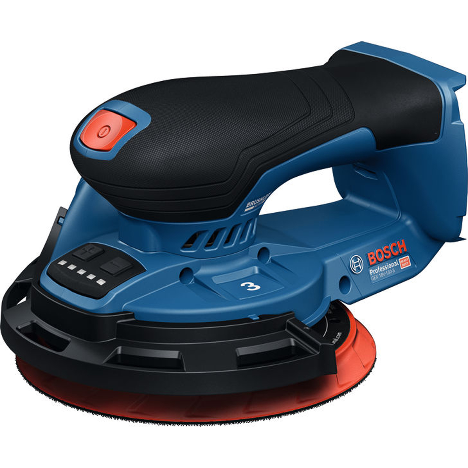 Bosch Akku-Exzenterschleifer GEX 18V-150-3 Solo in L-BOXX - 0615A500GC