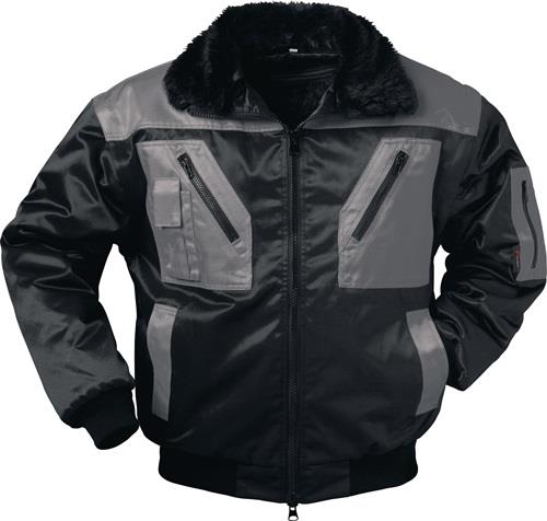 Pilotjacke ASKIM 4-in-1 Gr.M schwarz/grau NORWAY