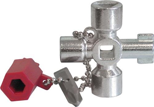 Schaltschrankschlüssel Mini 6 Funktionen - 400187