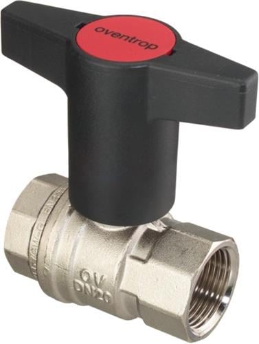 OV Knebelgriff-Kugelhahn Optibal PN 16, Messing DN 25, 1Z IG