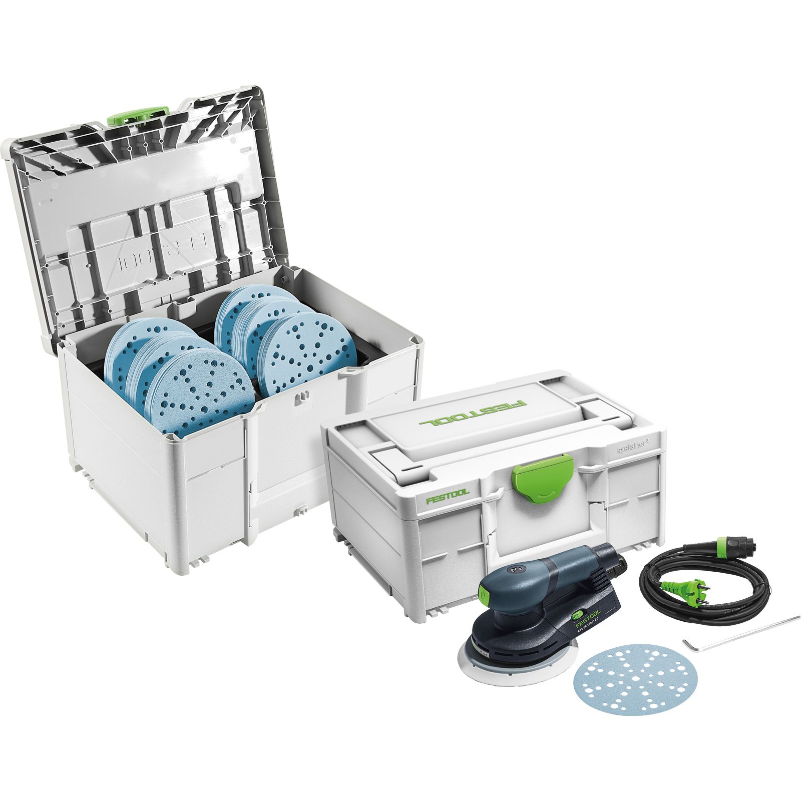 Festool Exzenterschleifer ETS EC 150/3 EQ-SYS GR 400 W im Systainer - 578265