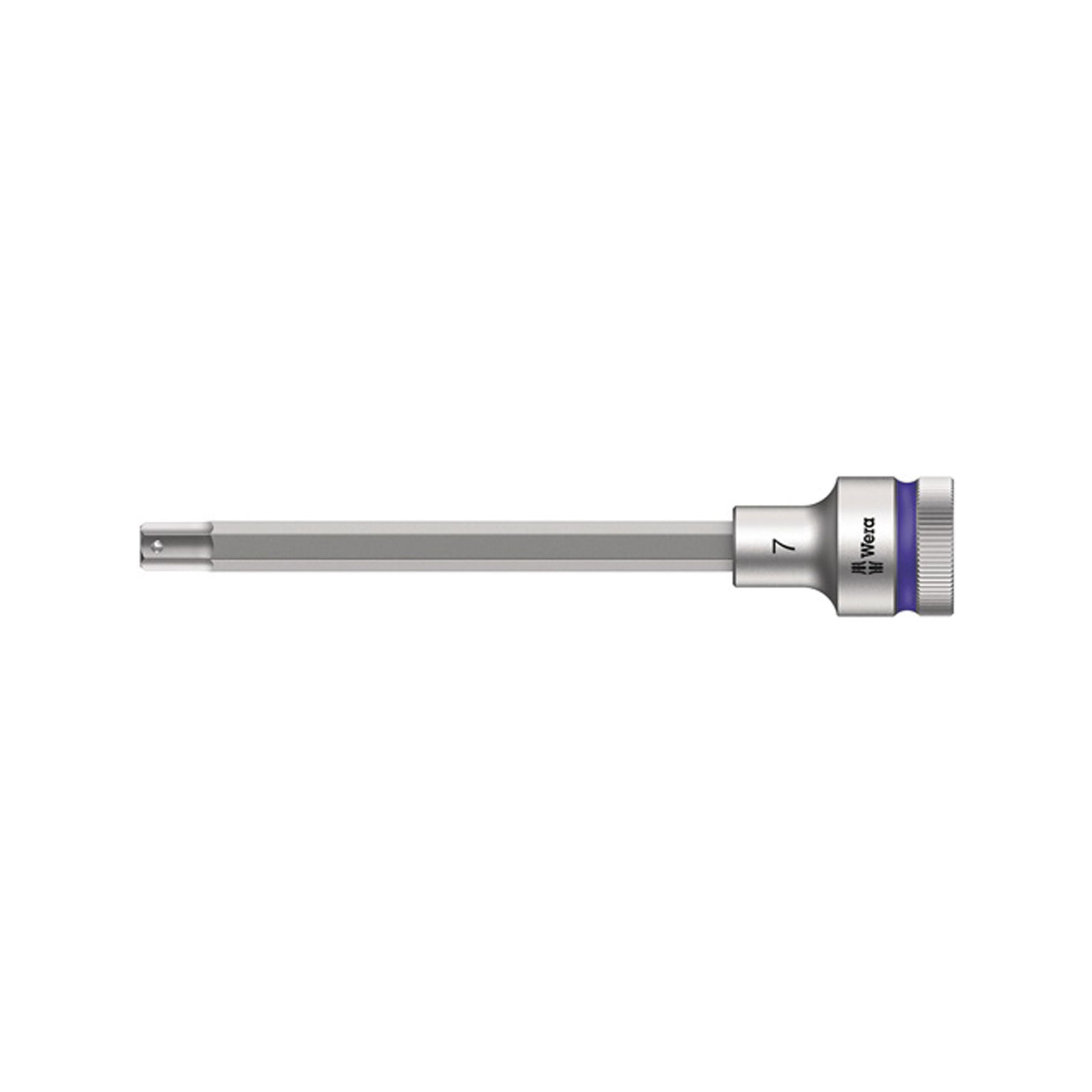 Wera Steckschlüsseleinsatz 8740 C HF 1/2" SW 7 mm Länge 140 mm - 5003843001