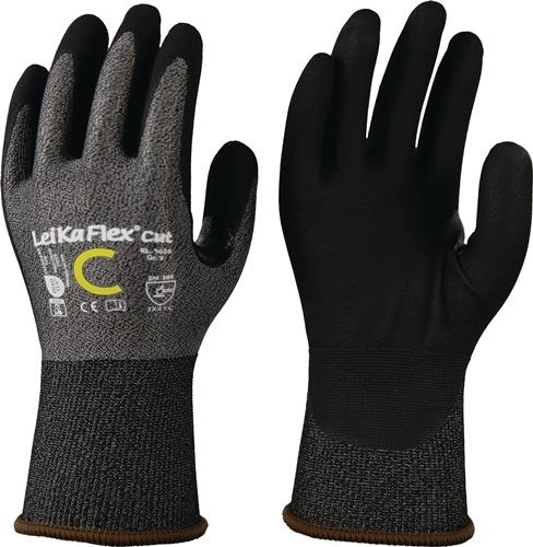 Schnittschutzhandschuhe LeiKaFlex® CUT RL 1636 Gr.10 grau/schwarz EN 388 PSA II
