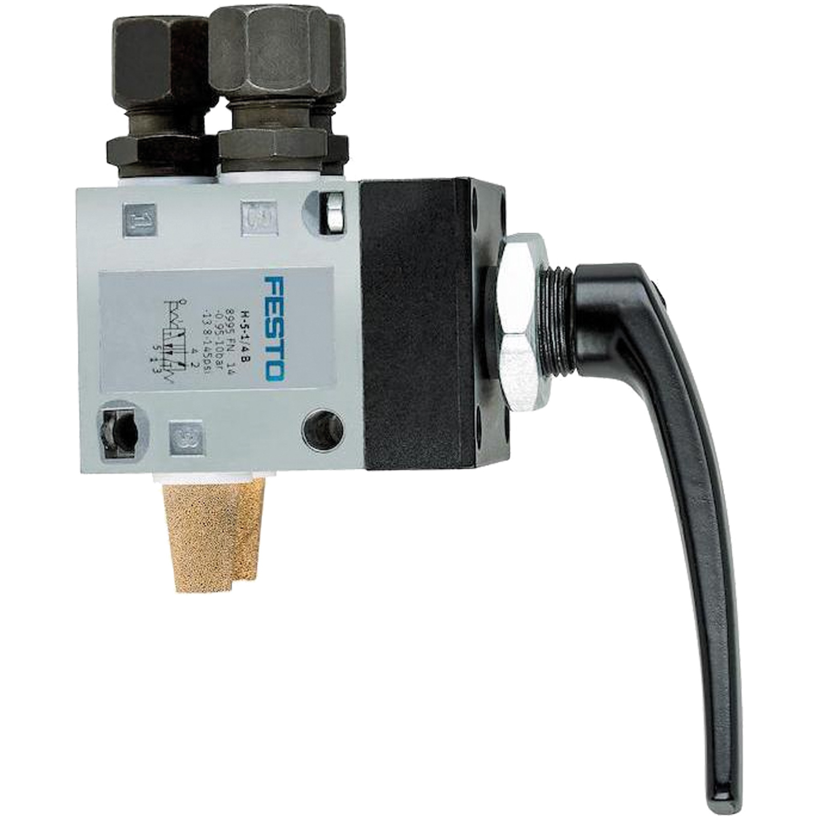 Röhm LUFT-HANDVENTIL LHV R1/4 KP - 418224