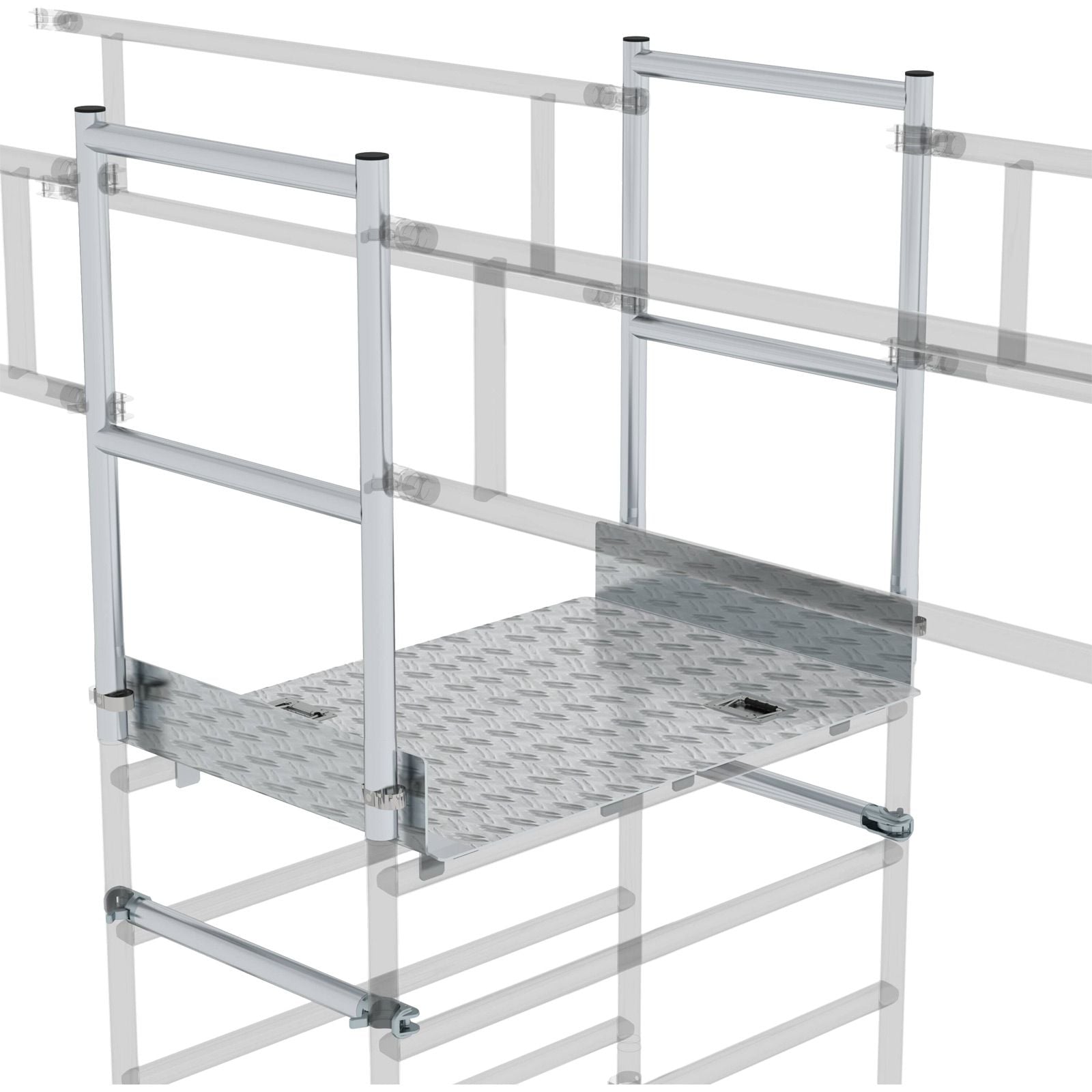 Günzburger Steigtechnik Gerüstverbindersatz für Rollgerüste Breite 1,35 m - 070522