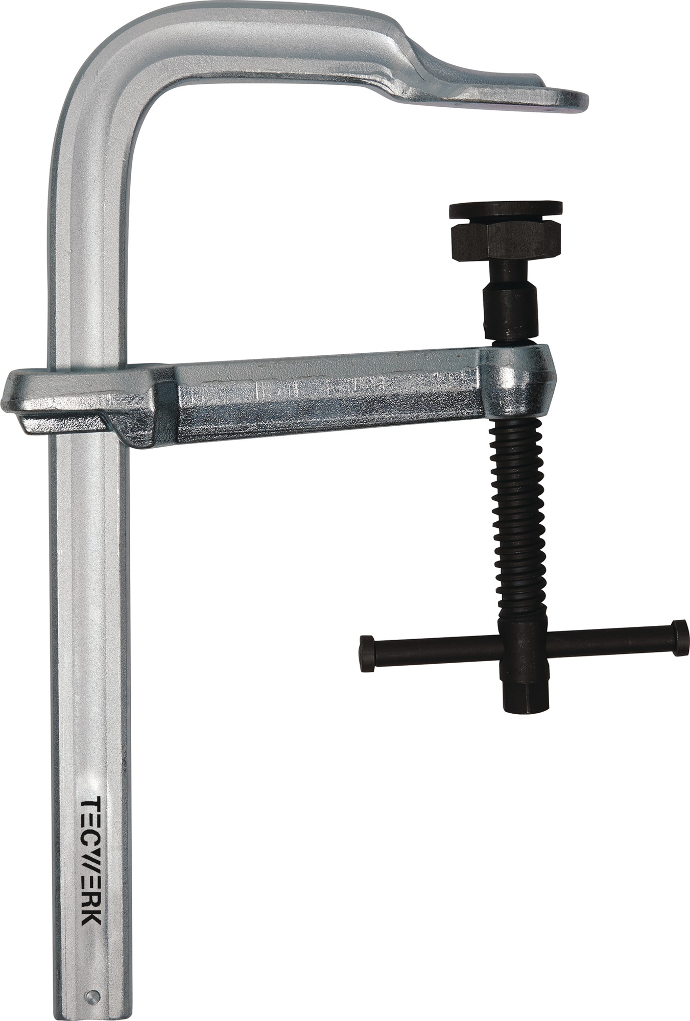 Hochleistungsschlosserzwinge Spann-W.300mm A.140mm Knebel TECWERK
