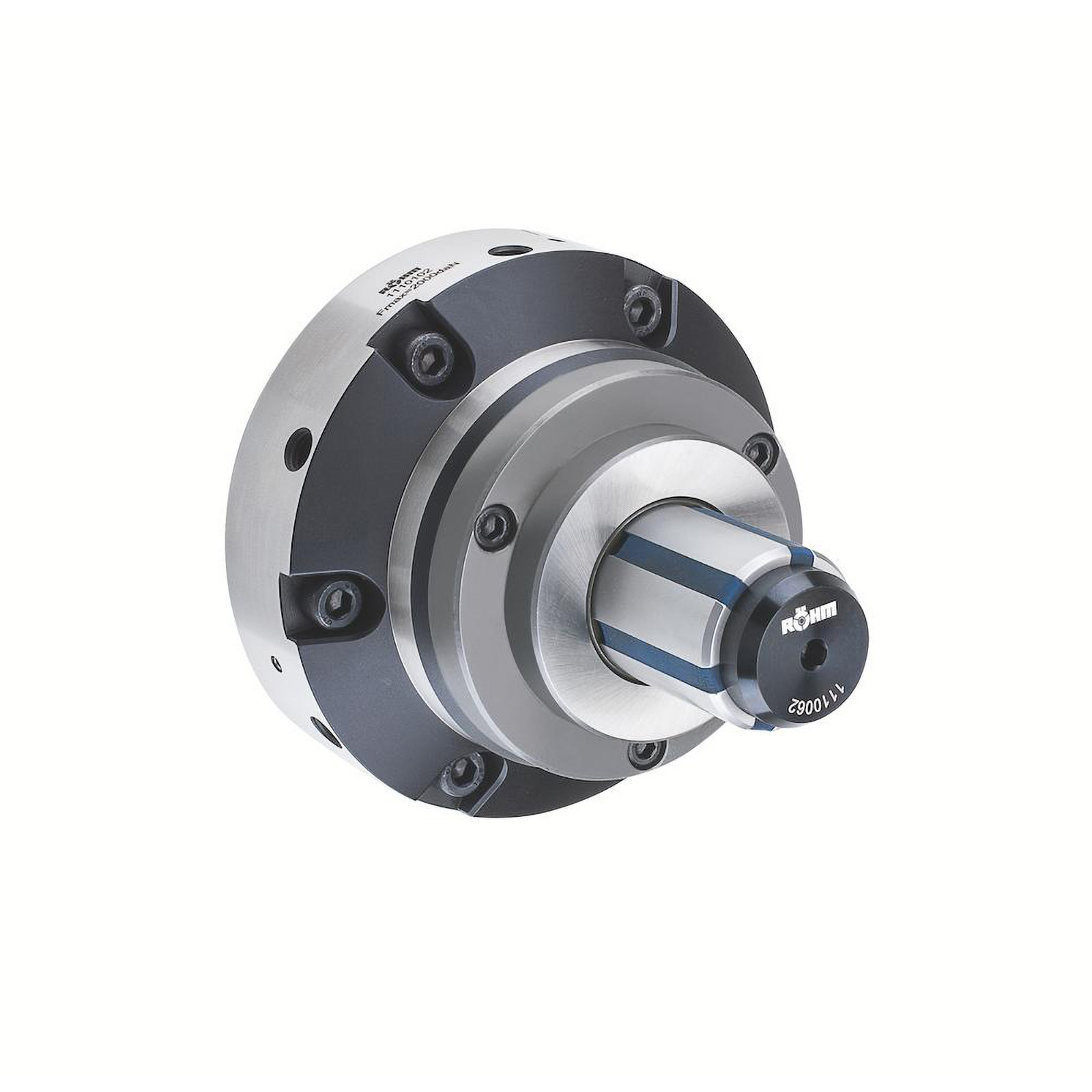 Röhm Segmentspanndorn ABSIS, kraftbetätigt, Größe ABSIS 2, mit Flanschaufnahme - 1110002