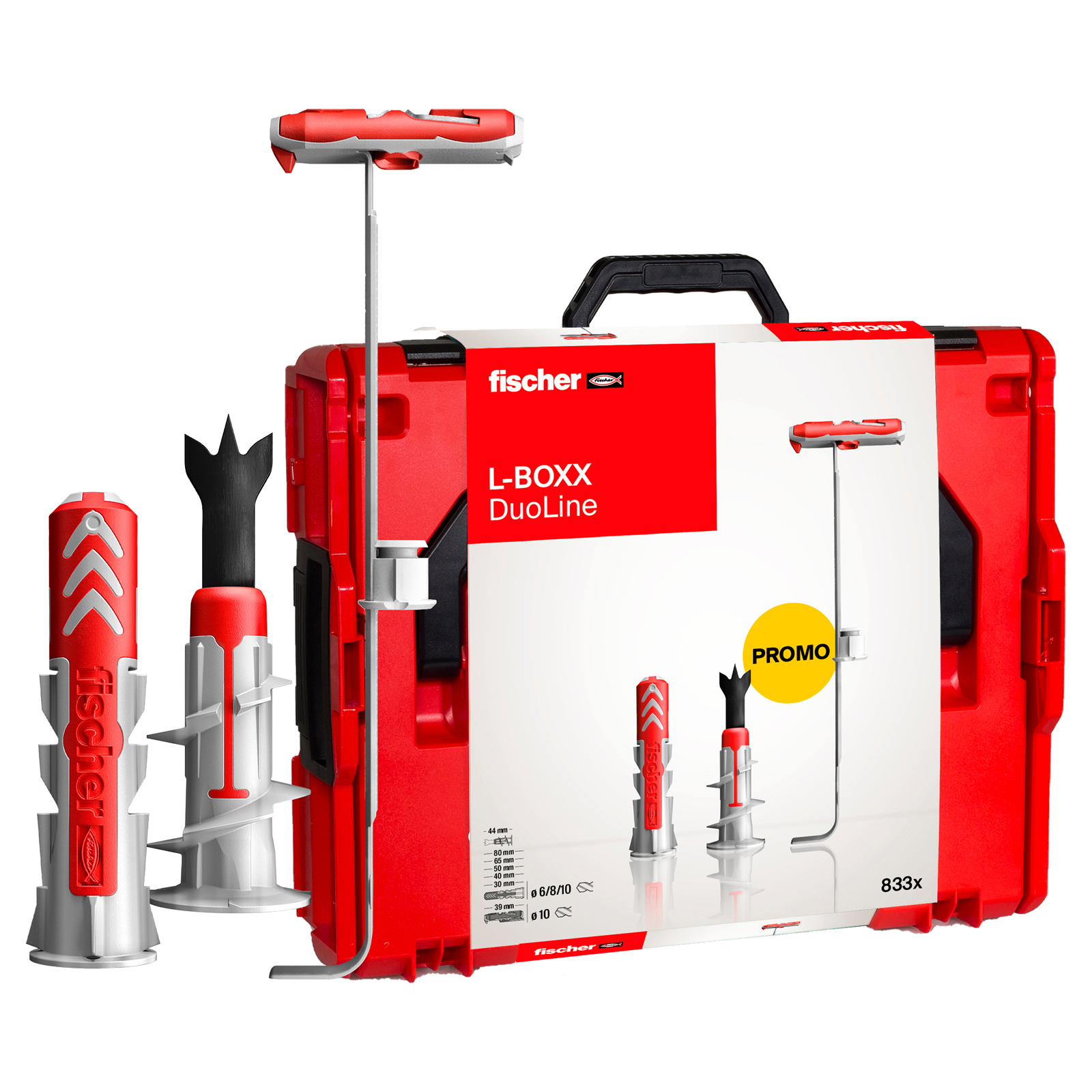 Fischer L-Boxx 102 DUO-Line 828tlg. - 558626