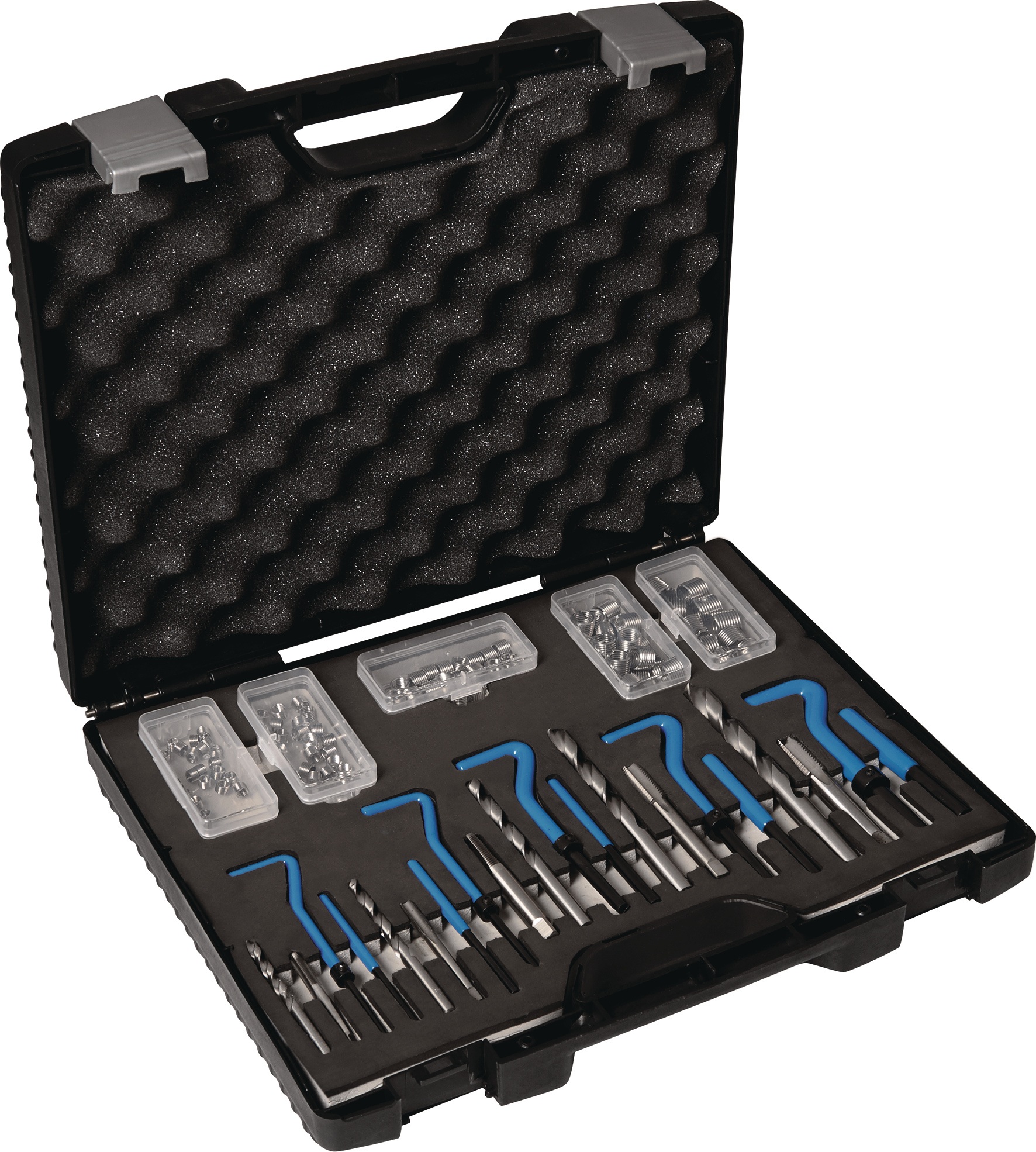 Gewindereparatursortiment DIN 8140 Typ Stand.M5-M12 rostfr.STA 1,5xD TECWERK