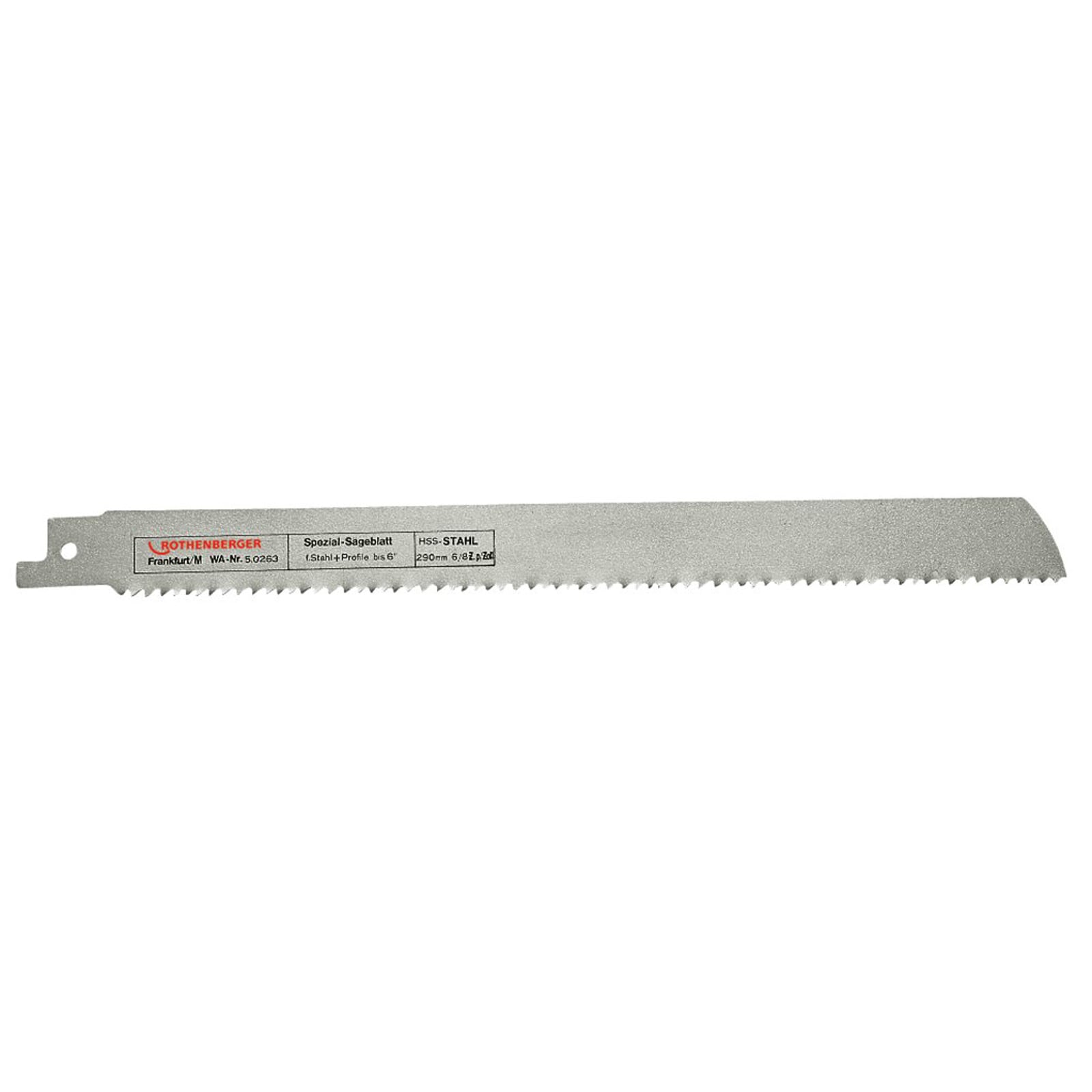 ROTHENBERGER Spezial-Rohrsägeblatt, 290x25x1,6  - 50263
