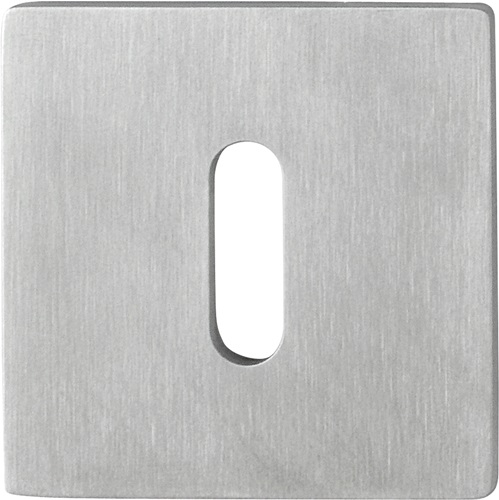 HOPPE Schlüsselrosetten-Paar E848NS VA F69 Schildst.2mm OB quad - 3758052