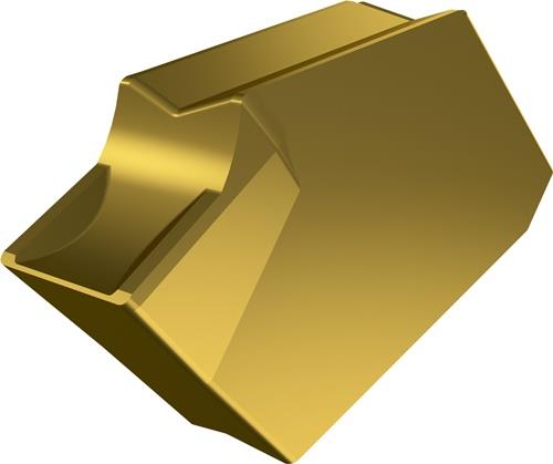 Drehwendeschneidplatte ISO LFUX 060802TN:T8330 Tiefe 4,9mm PVD beschichtet Gold